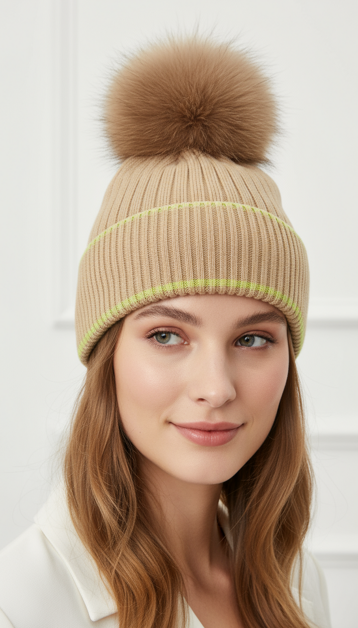 Ribo Fur Beanie