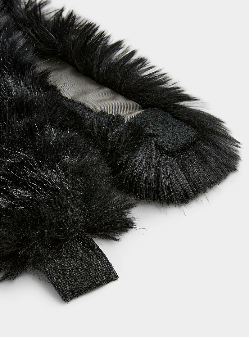 Faux Fur Versatile Headband & Scarf