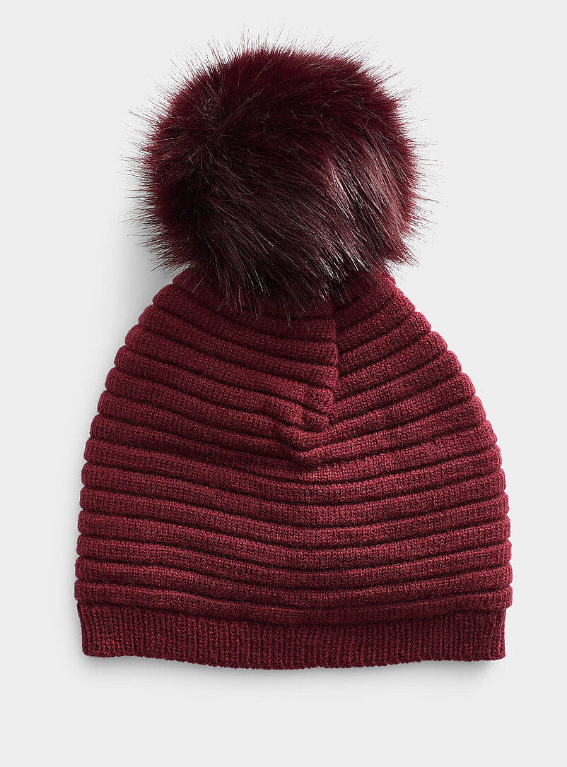 Aline Faux Fur Beanie