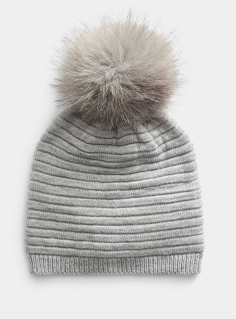 Aline Faux Fur Beanie