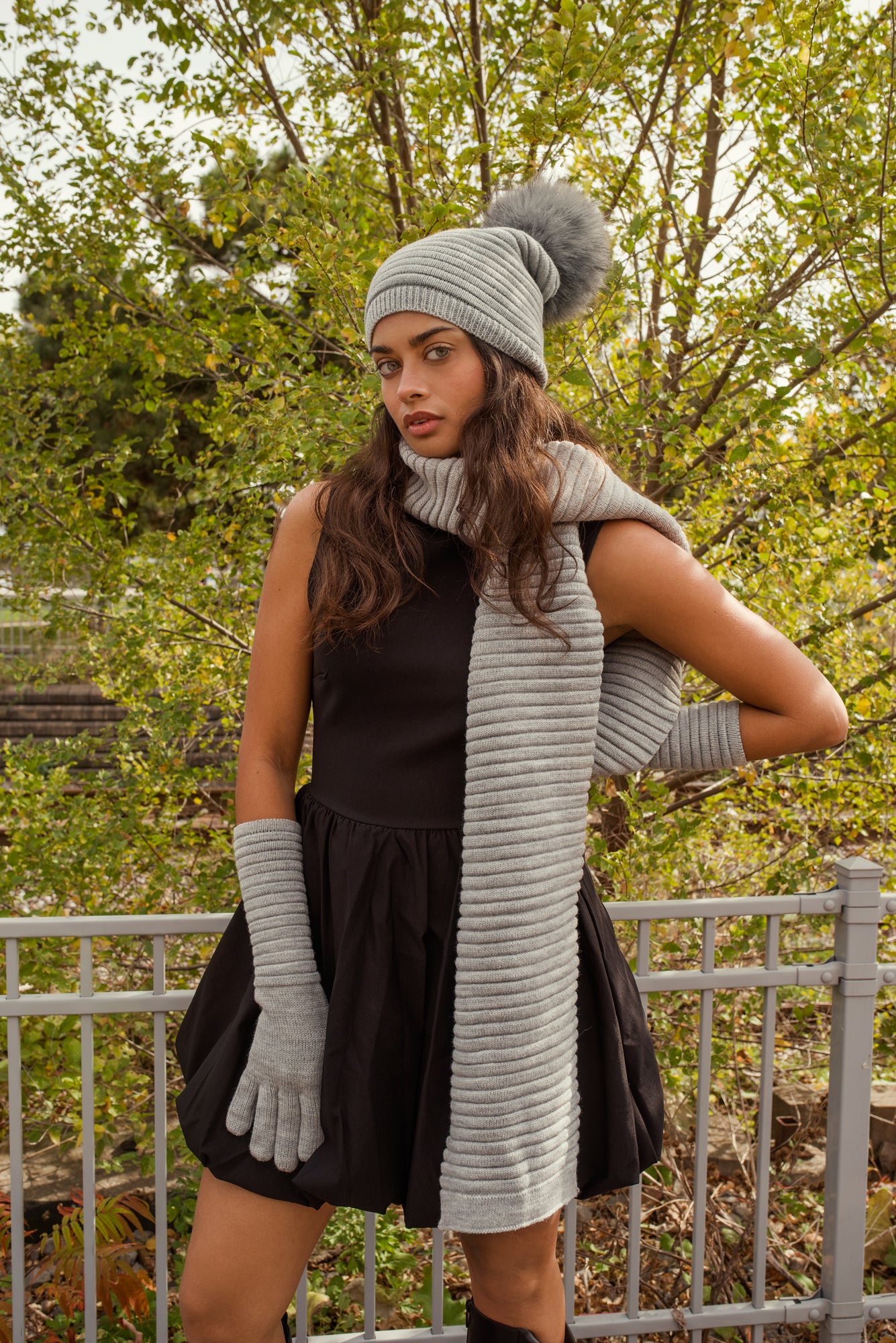 Aline Long Knit Gloves – Kyi Kyi