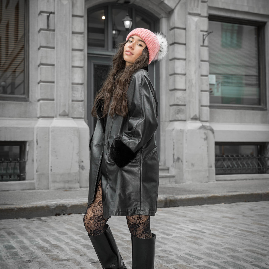 SOFO Faux Fur Beanie