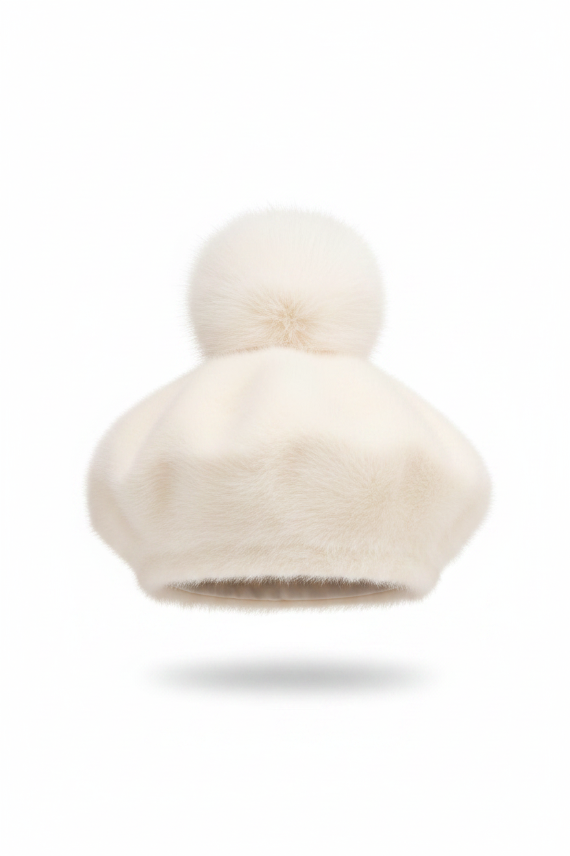 Parisian Beret Fur