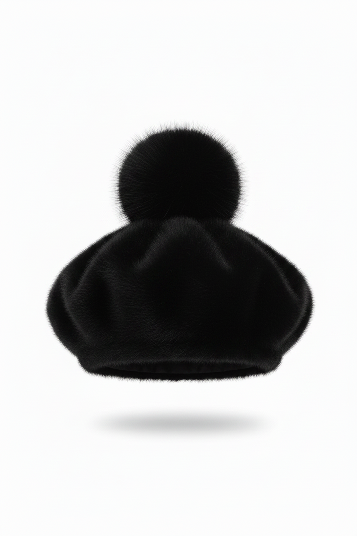 Parisian Beret Fur