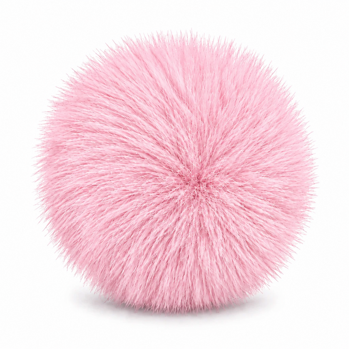 Bijou de sac Mega Pom Pom en fourrure de renard
