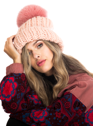 Chunky Knit Handmade Sans Pom