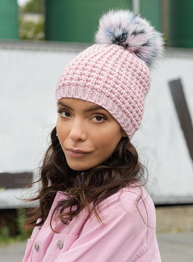 Classic Fur - Multi Color Pom