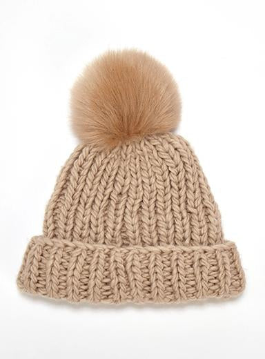 Chunky Knit Handmade Sans Pom