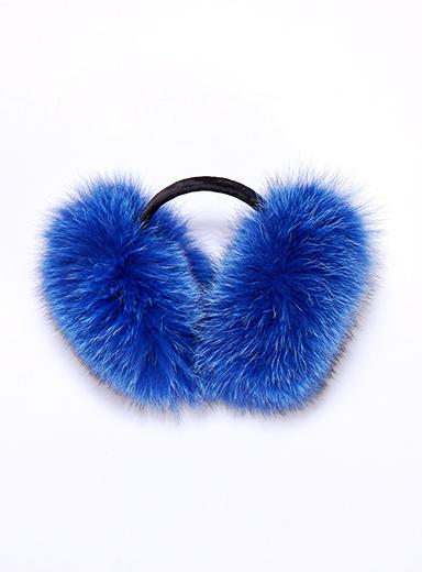 Ear Muffs Fox Fur