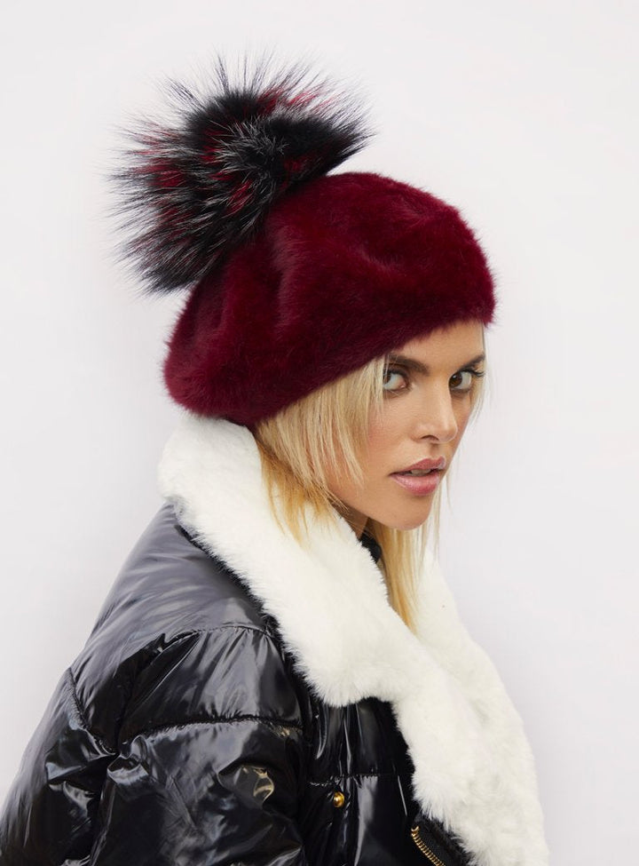 Parisian Beret Fur