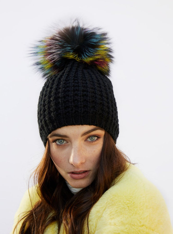 Classic Fur - Multi Color Pom