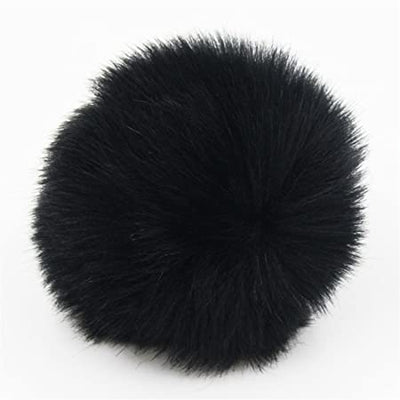 Classy Cashmere Detachable Faux Fur Pom