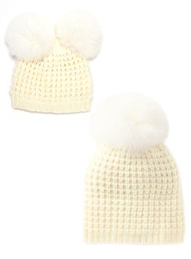 Mommy & Me Set Classic/Classic Double Pom